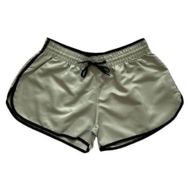 Imagem de Short Feminino em Tactel Liso para Academia e Uso Casual-Feminino