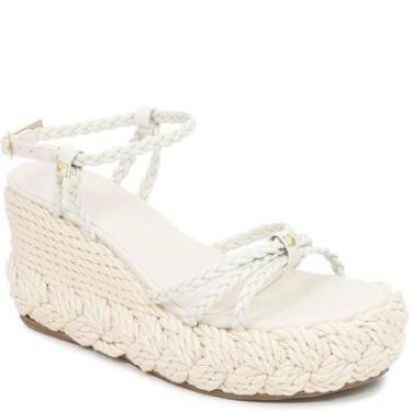 Imagem de Anabela Tiras Trançadas Fivelas Sapato Show 4470-T.11577-Feminino