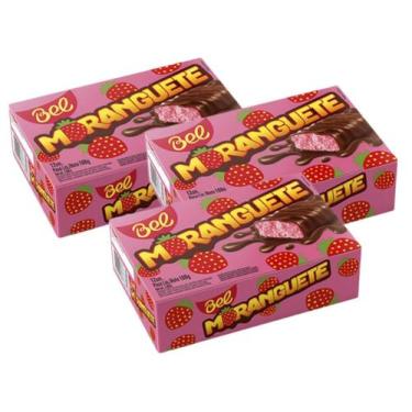Imagem de Bombom Moranguete para Presente 108g - 3 caixas - BEL