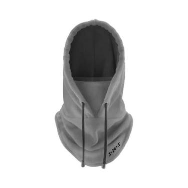 Imagem de Balaclava Unissex De Inverno À Prova De Vento Com Capuz De Tricô E Cor