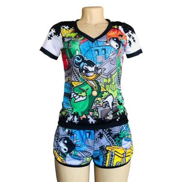 Imagem de Conjunto Feminino de Quebrada Tia Patinhas Irmãs Metralha - EG-Feminino