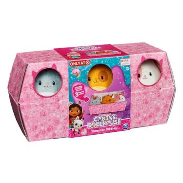 Imagem de 3 Pelúcias De Hamster Kitties - Gabbys Dollhouse - Sunny Brinquedos, C
