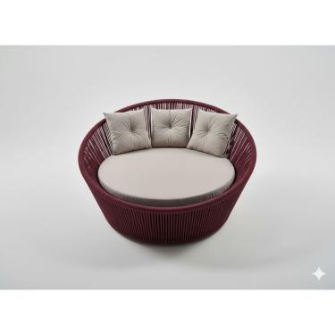 Imagem de Chaise Londres em Corda Náutica e Alumínio – O Máximo em Conforto e Sofisticação