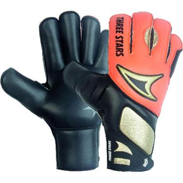 Imagem de Luva de goleiro tigra preta - THREE STARS, G