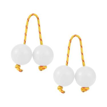 Imagem de Instrumentos De Percussão Rítmica Kashaka Portáteis Em 2 Peças Para Cr