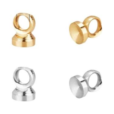 Imagem de Terminais De Cordão De Metal Dourado 10 Peças, Suportes Para Borlas Co