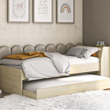 Imagem de Cama Solteiro Bicama Com Estante Ditália Bb-28-29 Cop