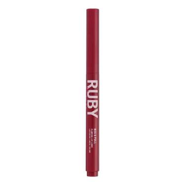 Imagem de Lapiseira labial semi matte ruby kisses big full kiss new york deep re