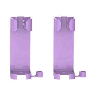 Imagem de Organizador De Secador De Cabelo Montado Na Parede, Suporte Para Chapi