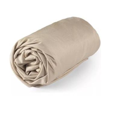 Imagem de Lencol Avulso Solteiro com Elastico Malha Avelã Sul Brasil