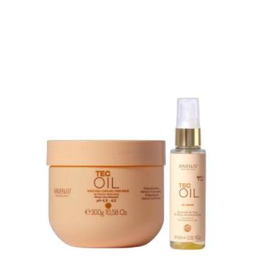 Imagem de Kit Arvensis Cosméticos Naturais Tec Oil - Máscara 300g + Óleo 60ml