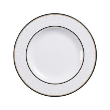 Imagem de Prato Sobremesa Tramontina Sienna 21cm Em Porcelana Decorada