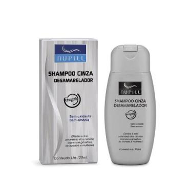 Imagem de Shampoo Nupill Cinza Desamarelador 120Ml