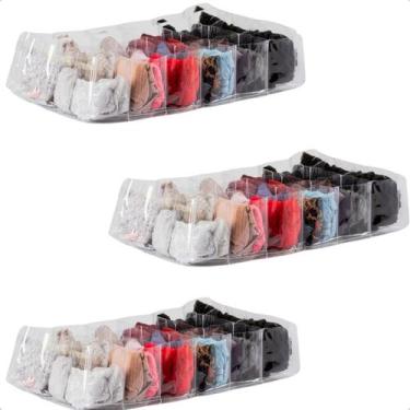 Imagem de Kit com 3 colmeias organizadoras Tamanho 18 Nichos 20x38x8cm - ShopCar