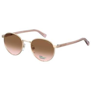 Imagem de Óculos de Sol Tommy Hilfiger 1922 Dourado Lente Rosa-Unissex