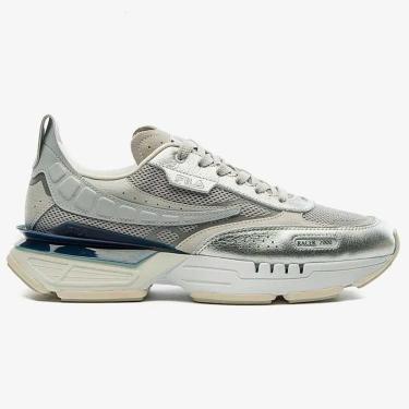 Imagem de Tênis Masculino Renno Racer 2000 Prata Bege Branco Fila F01L00266-6249-Masculino