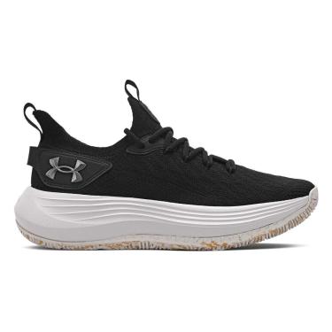 Imagem de Tênis de Basquete Under Armour Hooper Masculino 45 Preto-Masculino