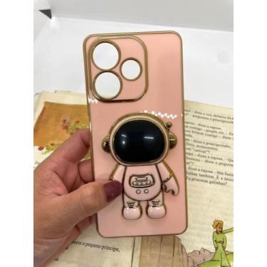 Imagem de Capa de celular compatível com Oppo A5 Pro 5G Astronauta Cor:Rosa Bebê