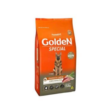Imagem de Ração Golden Special Cães Adultos Frango e Carne 15kg - Nutrição Compl