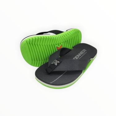 Imagem de Chinelo Kenner NK6 Pro Kids Infantil Menino Ref. EWB, Verde, 33/34