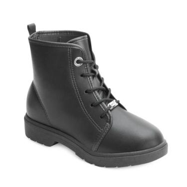 Imagem de Bota Coturno Molekinha MK24-21641, 28, Preto