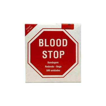 Imagem de Curativo Redondo Blood Stop Estancamento de Sangue Antisséptico - 01 C