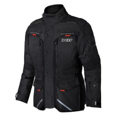 Imagem de Jaqueta Moto Feminina Impermeável X11 Travel 3 Com Proteção, 3G, Preto