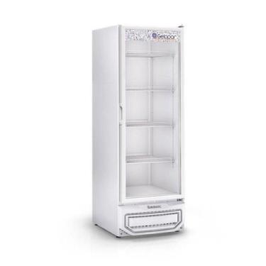 Imagem de Freezer Vertical Gelopar GPA57BR 577 Litros com Porta de Vidro Branco 
