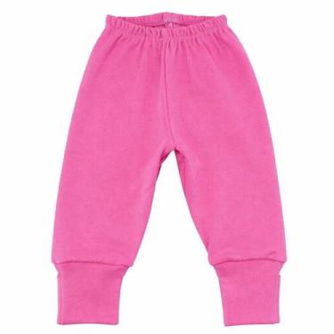 Imagem de Calça MIjão Culote Infantil e RN Liso Menino e Menina - VIA LUCK, Rosa