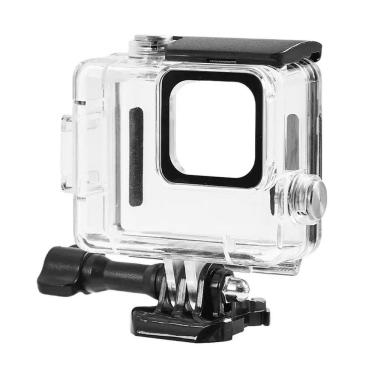 Imagem de Caixa Estanque Shoot Gopro HERO 4K 50M Vidro Temperado Aço Inoxidável 316