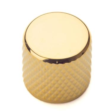 Imagem de Kit 3 Knobs para Instrumentos KTL-GD Metal Flat Top Dourado Spirit Guitar Parts
