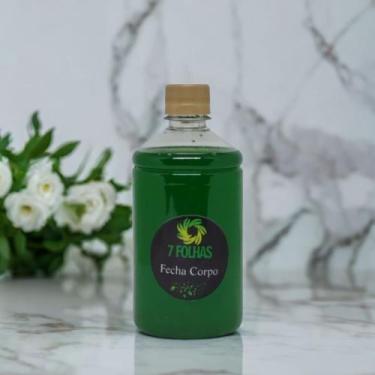Imagem de Banho Fecha Corpo Líquido 500ml 7 Folhas Blindagem Espiritual, Sela Au