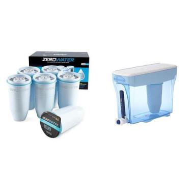 Imagem de Filtro de Água com Dispensador ZeroWater 23 Copos 5 Estágios + 6 Filtr