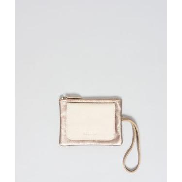 Imagem de Porta Cartao Mary - Prata Velho/Off White - Soulier, prata velho/off w