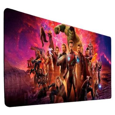 Imagem de Mousepad Acessório Para Computador Estampa Menino Super Herois Liga Vi