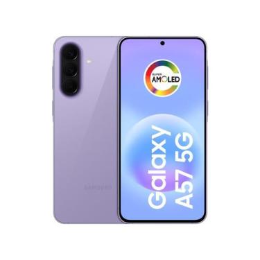 Imagem de Smartphone Samsung Galaxy A57 5G 128GB Lilas 8GB RAM Câmera 50MP Tela 