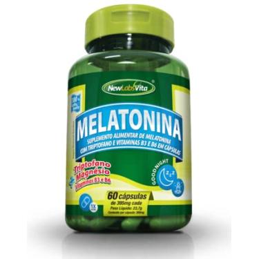 Imagem de Melatonina 300mg, 60 Cápsulas, New Labs Vita