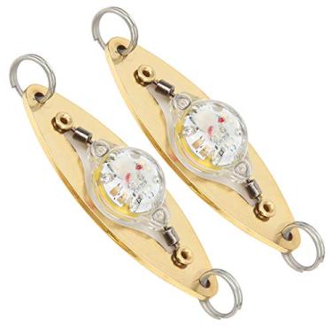 Imagem de Isca leve, Lâmpada de isca de pesca noturna Luz de isca de LED Pressione o formato do olho Isca de luz com a mão para torná-la Iluminação para Fisher para pesca noturna