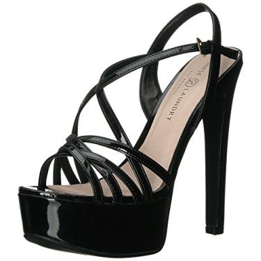 Imagem de Chinese Laundry Sandália feminina de salto Teaser 2, Patente preta, 40