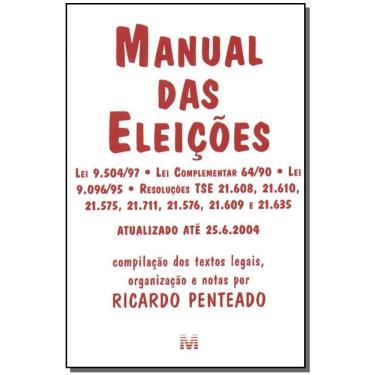 Imagem de Manual das eleições - 1 ed./2004
