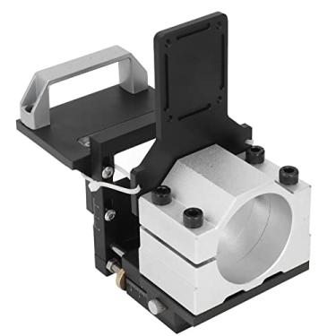 Imagem de Suporte ranhurado, função de rebote ajustável em altura controle preciso tenon largura de abertura ferramenta de roteador liga de alumínio linha de precisão trilho de alta suavidade Localizador de ranhuras para madeira