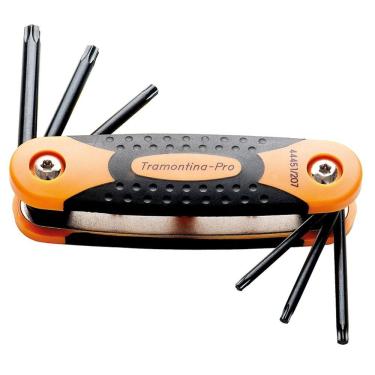 Imagem de Jogo de Chave Trafix com Armação 7 Peças Tramontina PRO Tramontina