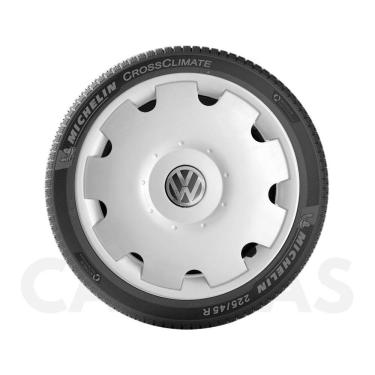 Imagem de 4X Calota Vw Gol Parati G3 G4 Aro 13 Com Emblema 573Ar