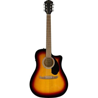 Imagem de Fender Guitarra acústica Dreadnought FA-125CE, de 2 anos, Sunburst