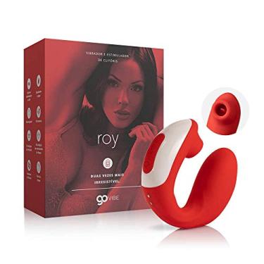 Imagem de Vibrador e Estimulador de Clitóris Recarregável Go Vibe Roy