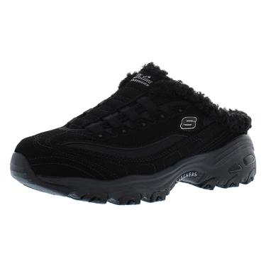 Imagem de Skechers Women's D'Lites - Comfy Steps Sneaker Mule, Black/Black, 6.5