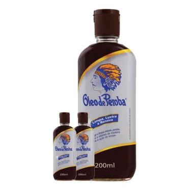 Imagem de Óleo De Peroba 200Ml Kit Com 3 Unidades