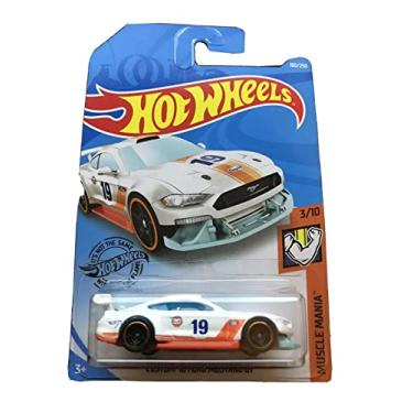 Imagem de DieCast Hot Wheels Custom '18 Ford Mustang GT, Muscle Mania 3/10 [White] 180/250
