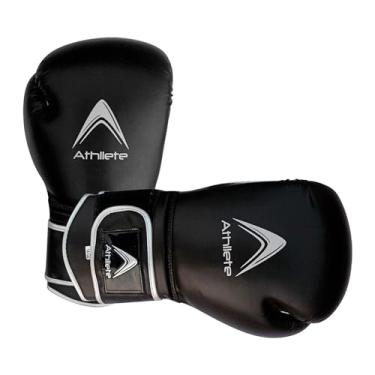 Imagem de Luvas de boxe para treino de atletas (preto/prata, 473 ml)