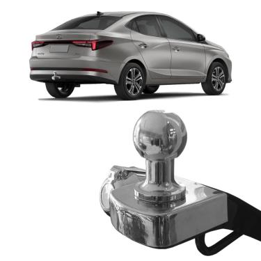 Imagem de Engate Reboque HB20S 2013 a 2023 Rabicho Fixo 700 kg